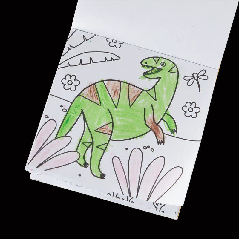 Carry-Along Coloring Book Dinoland