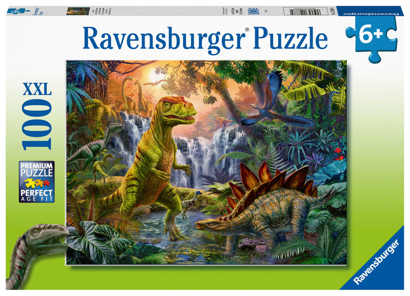Ravensburger Ravensburger Puzzle 100pc Dinosaur Oasis