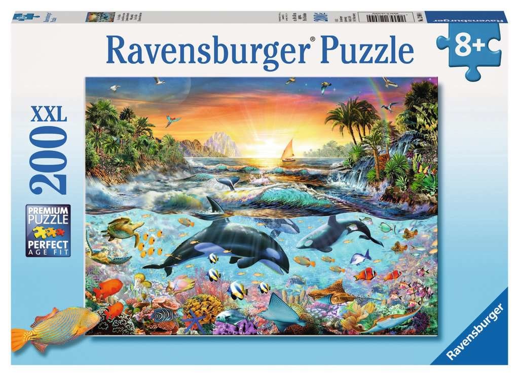 Ravensburger Ravensburger Puzzle 200pc Orca Paradise
