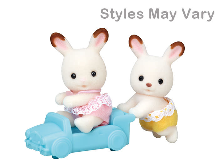 Calico Critters Calico Critters Twins Chocolate  Rabbit