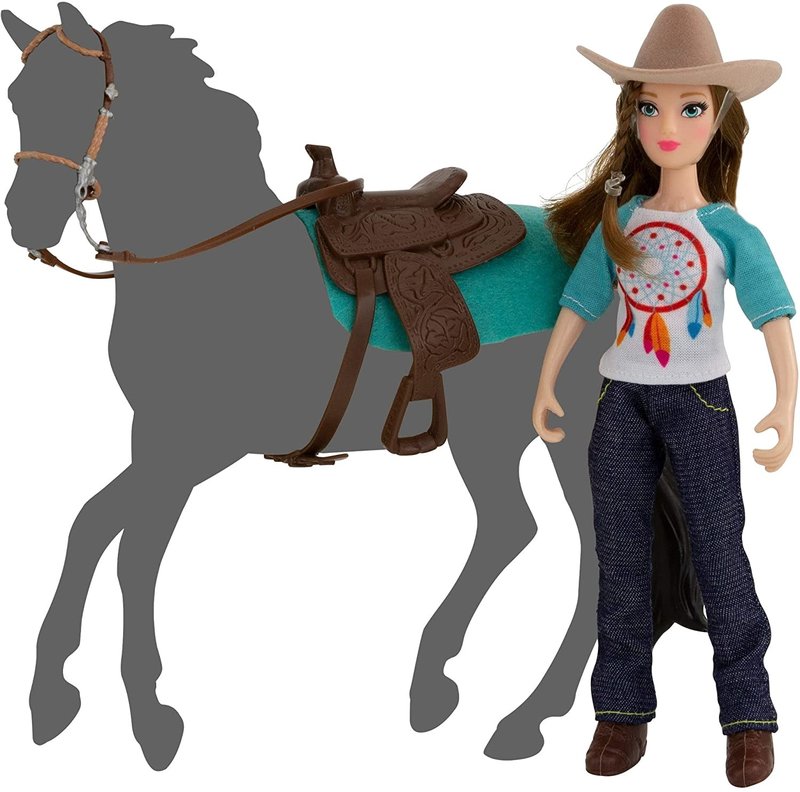 Breyer Breyer Doll Natalie Western Rider with Tack