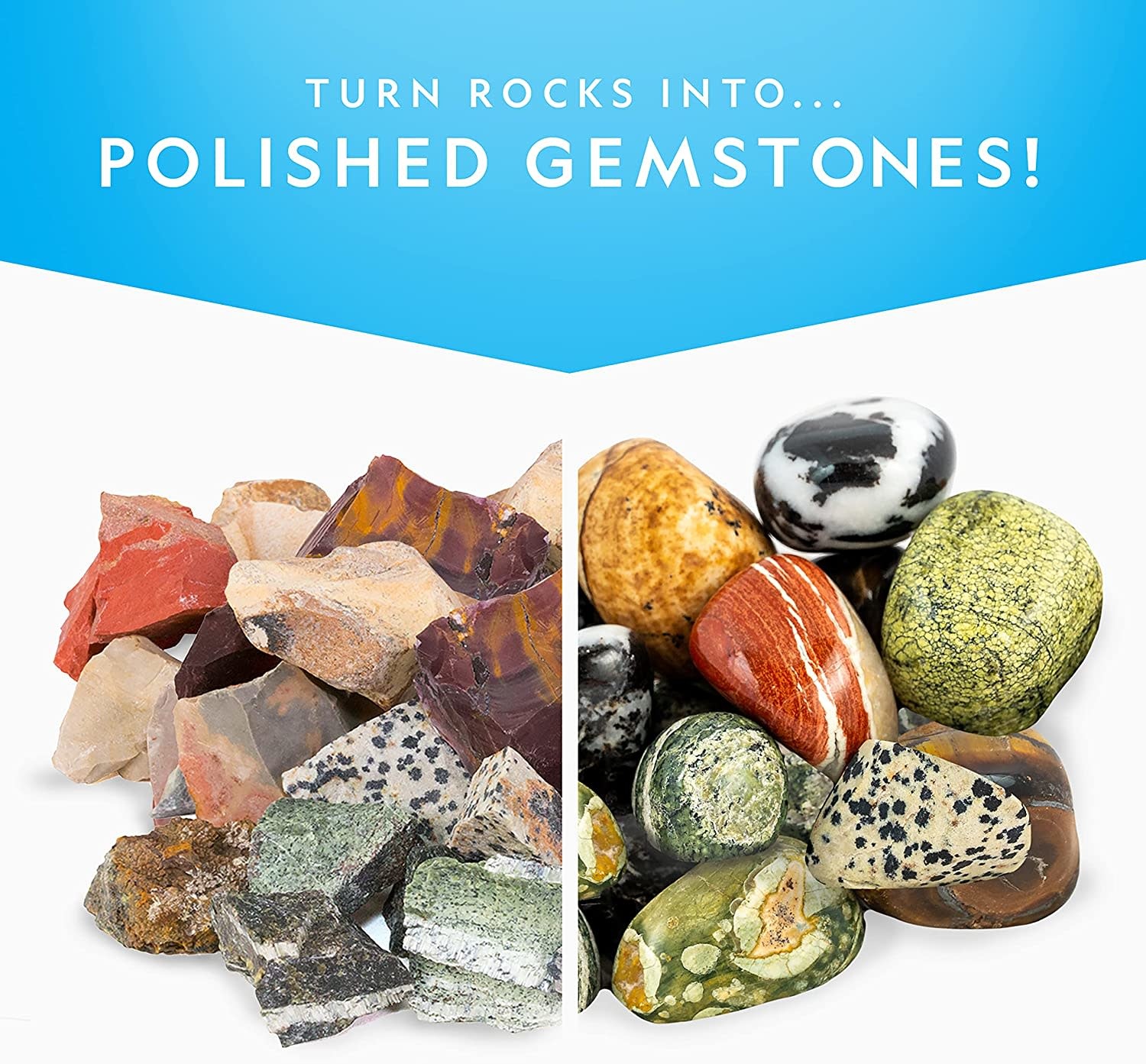 National Geographic Rock Tumbler Jasper Refill Kit