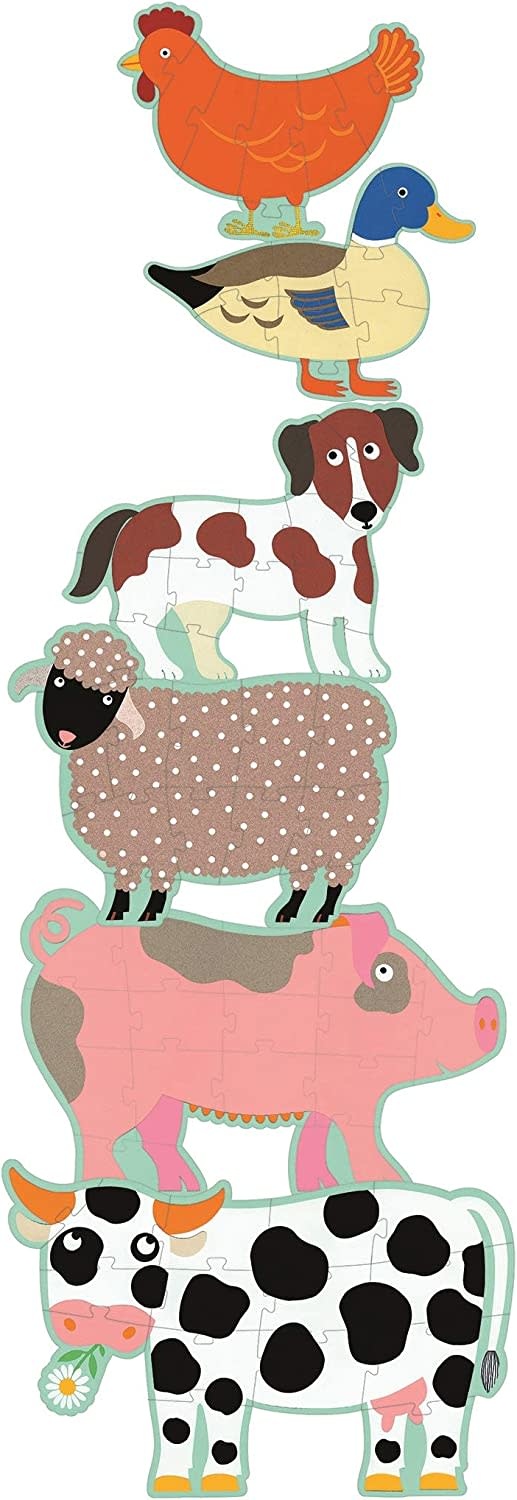 Djeco Giant Puzzle 9, 12, 15 pc Honore & Friends