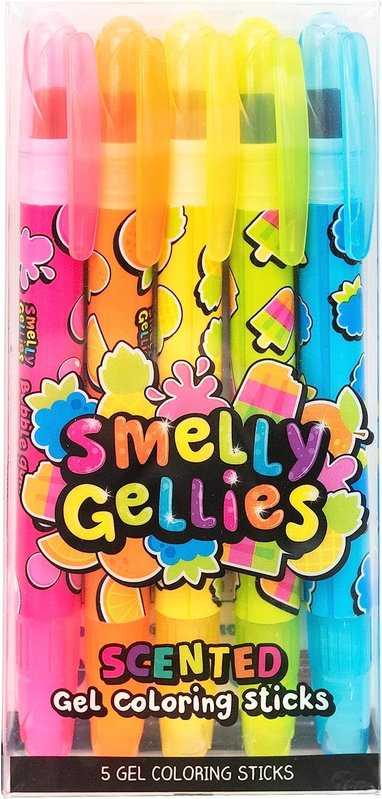 Smencils Smelly Gel Coloring Sticks 5pk