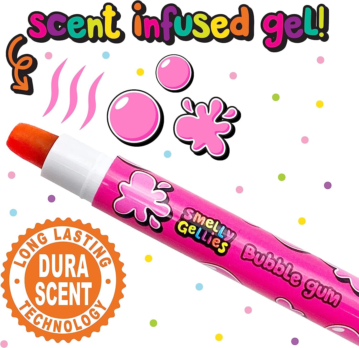 Smencils Smelly Gel Coloring Sticks 5pk