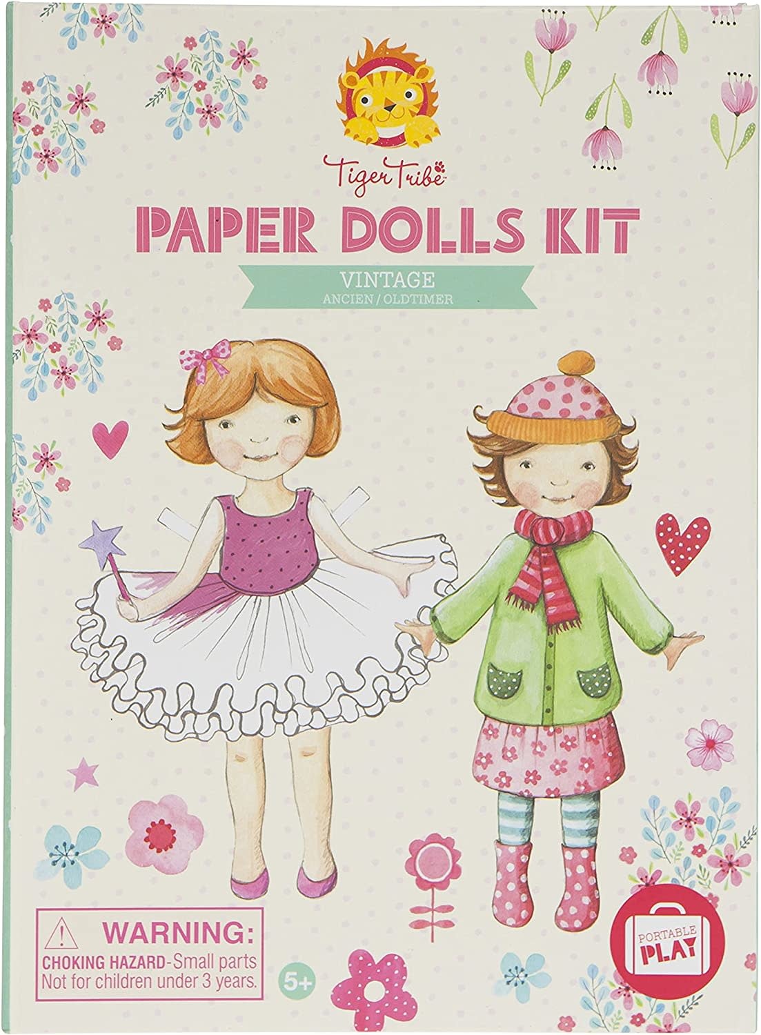 Tiger Tribe Tiger Tribe Paper Dolls Kit Vintage