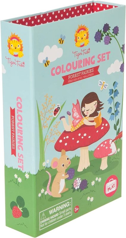 Tiger Tribe Tiger Tribe Colouring Set Forest Fairies