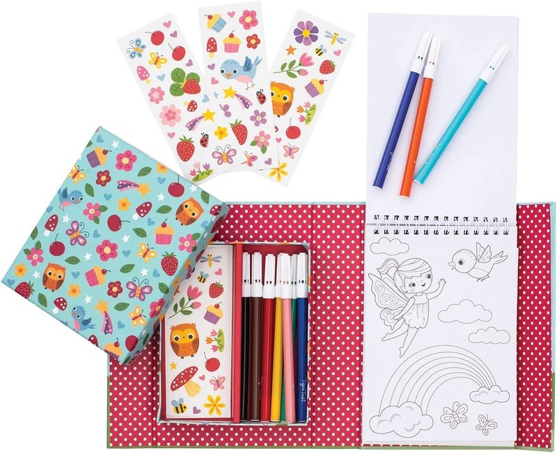 Tiger Tribe Tiger Tribe Colouring Set Forest Fairies