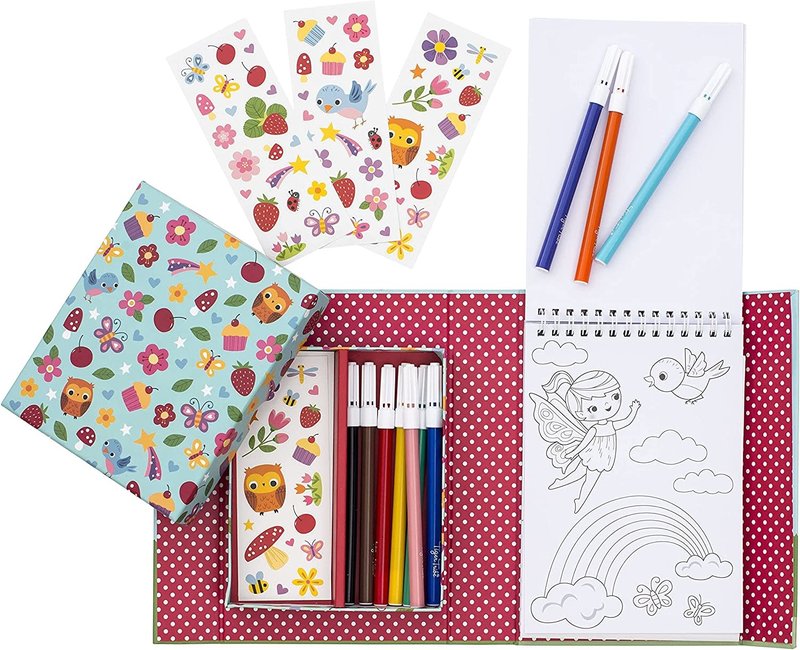 Tiger Tribe Tiger Tribe Colouring Set Forest Fairies