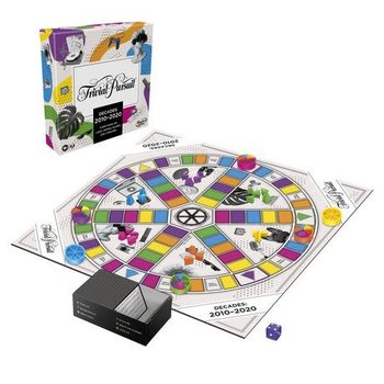 Hasbro Hasbro French Game Trivial Pursuit Decades: 2010-2020