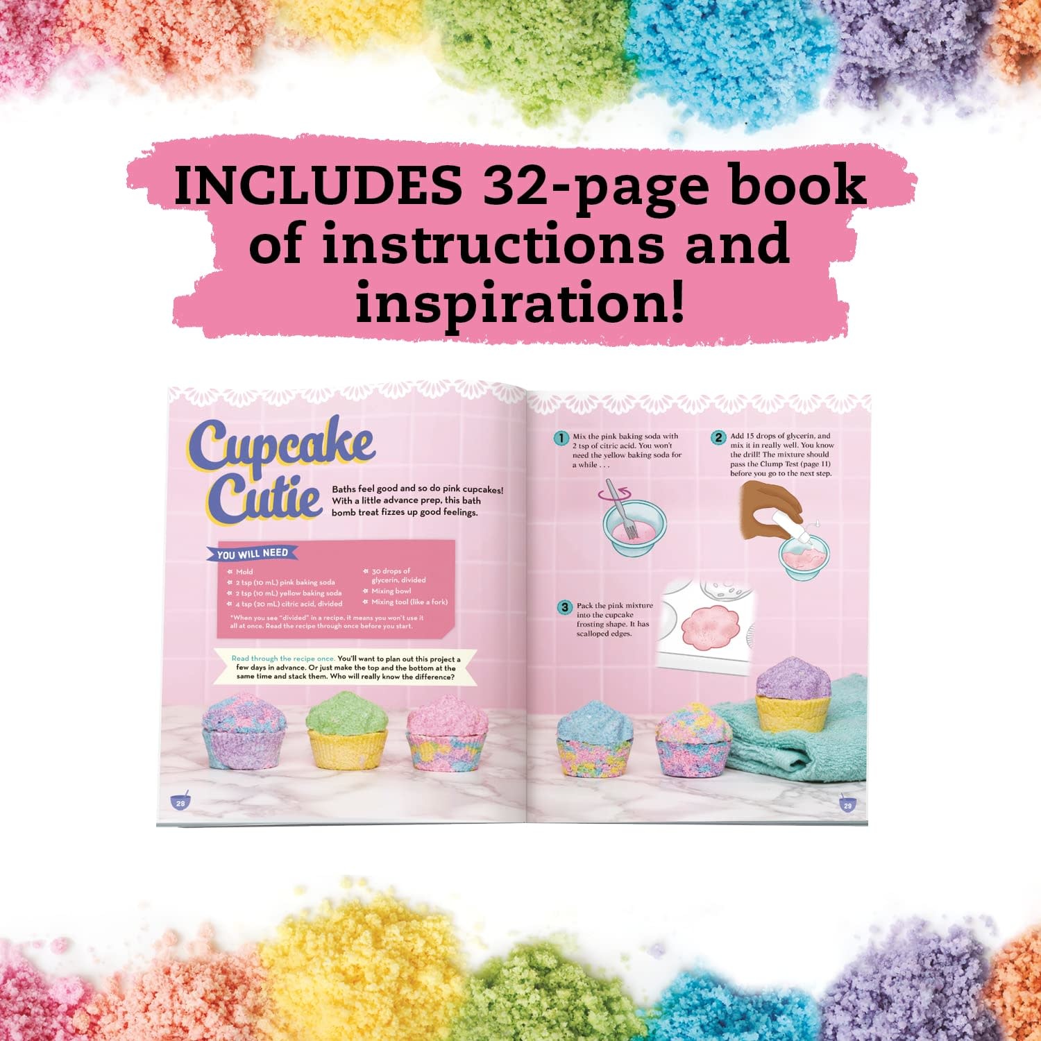 Klutz Klutz Book Bath Bomb Scented Bakery