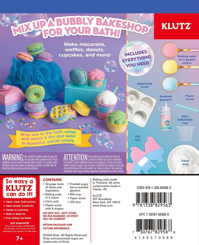 Klutz Klutz Book Bath Bomb Scented Bakery