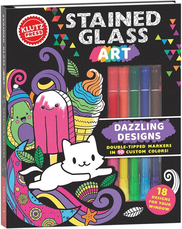 Klutz Klutz Book Stained Glass Art: Dazzling Designs