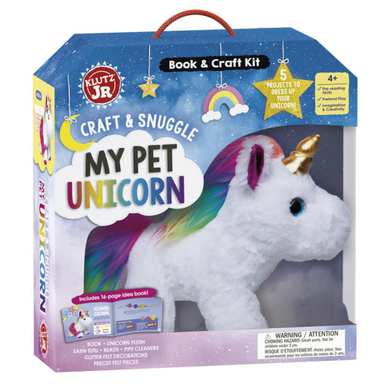 Klutz Klutz Book Jr Craft & Snuggle: My Pet Unicorn