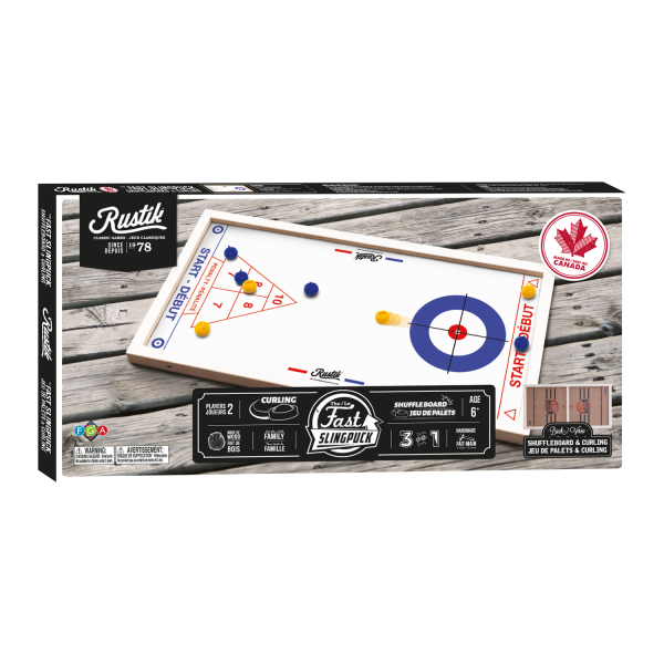 Rustik Sling Puck Curling Shuffleboard