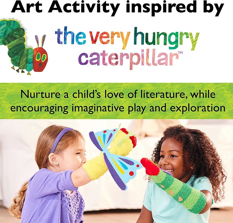 Creativity for Kids Creativity for Kids The Very Hungry Caterpillar Story Puppets
