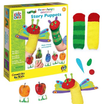 Creativity for Kids Creativity for Kids The Very Hungry Caterpillar Story Puppets