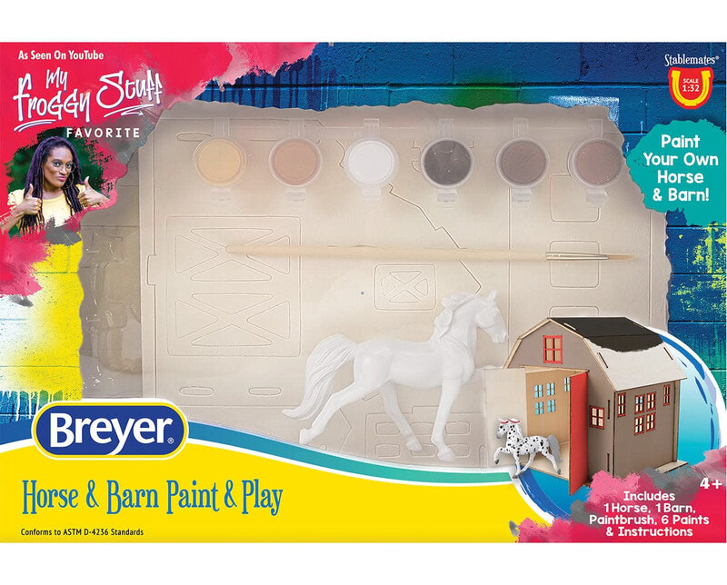Breyer Breyer Craft Paint Your Own Horse & Barn
