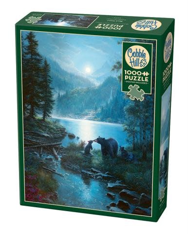 Cobble Hill Puzzles Cobble Hill Puzzle 1000pc Bear Night
