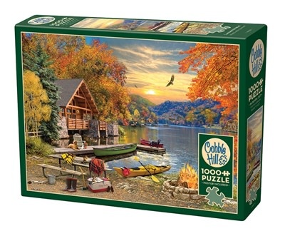 Cobble Hill Puzzles Cobble Hill Puzzle 1000pc Lakeside Retreat