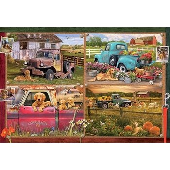 Cobble Hill Puzzles Cobble Hill Puzzle 2000pc It's A Dog's Life