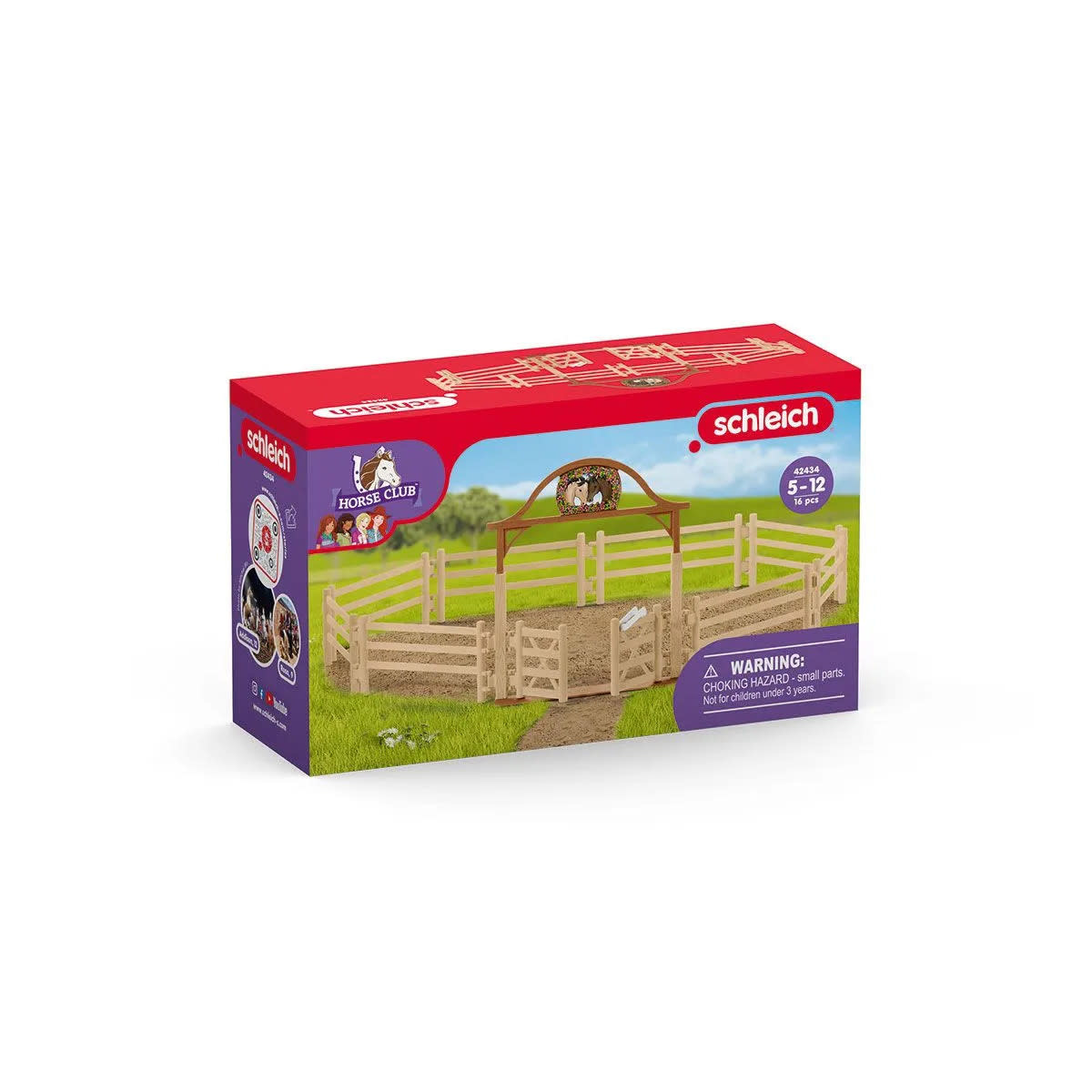 Schleich Schleich Horse Club Paddock with Entry Gate