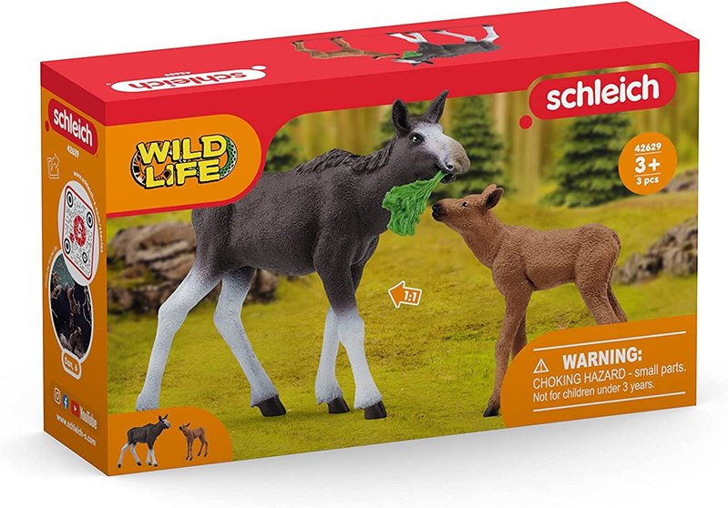 Schleich Schleich Wild Life Moose Family