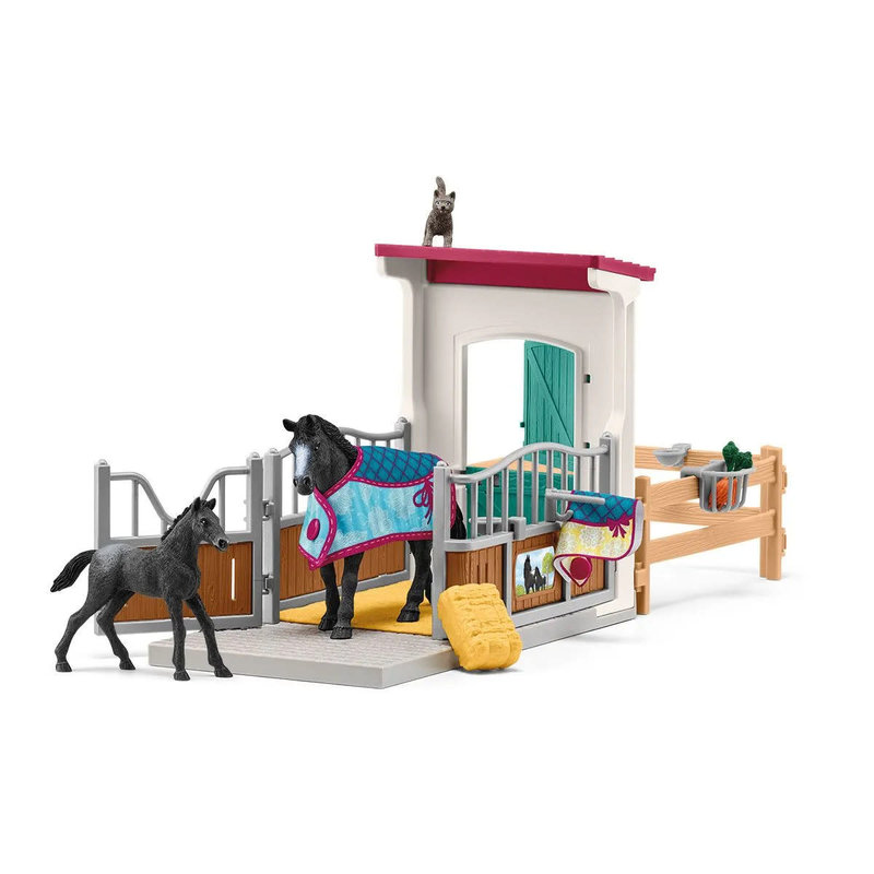 Schleich Schleich Horse Club Horse Box with Mare and Foal
