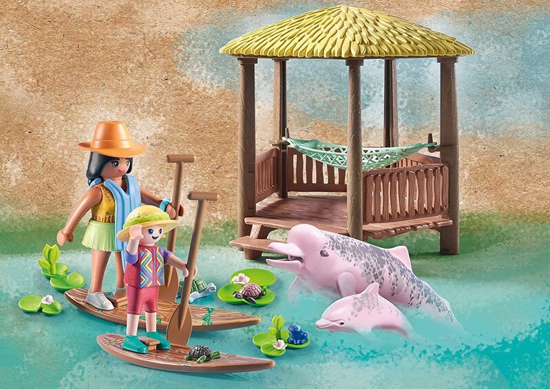 Playmobil Playmobil Wiltopia Paddling Tour with River Dolphins
