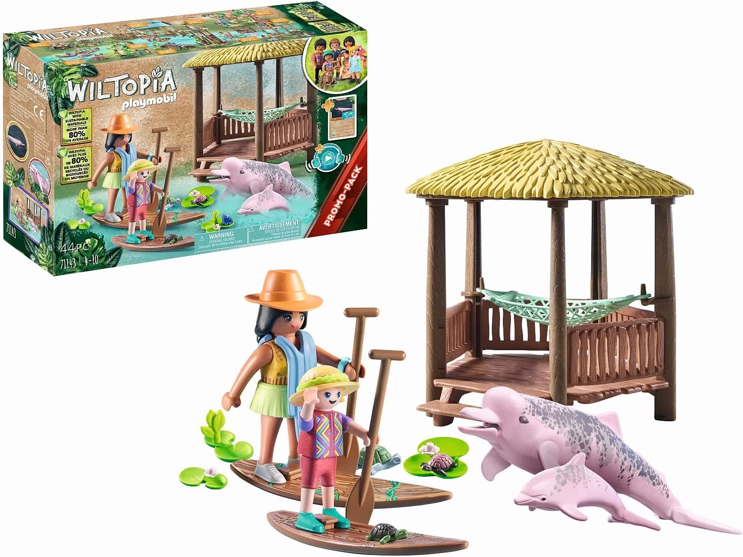 Playmobil Playmobil Wiltopia Paddling Tour with River Dolphins