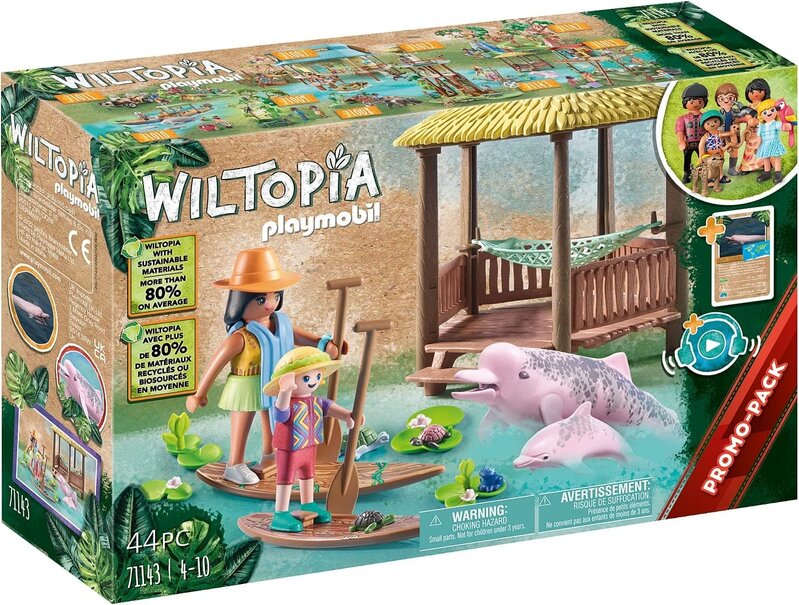 Playmobil Playmobil Wiltopia Paddling Tour with River Dolphins