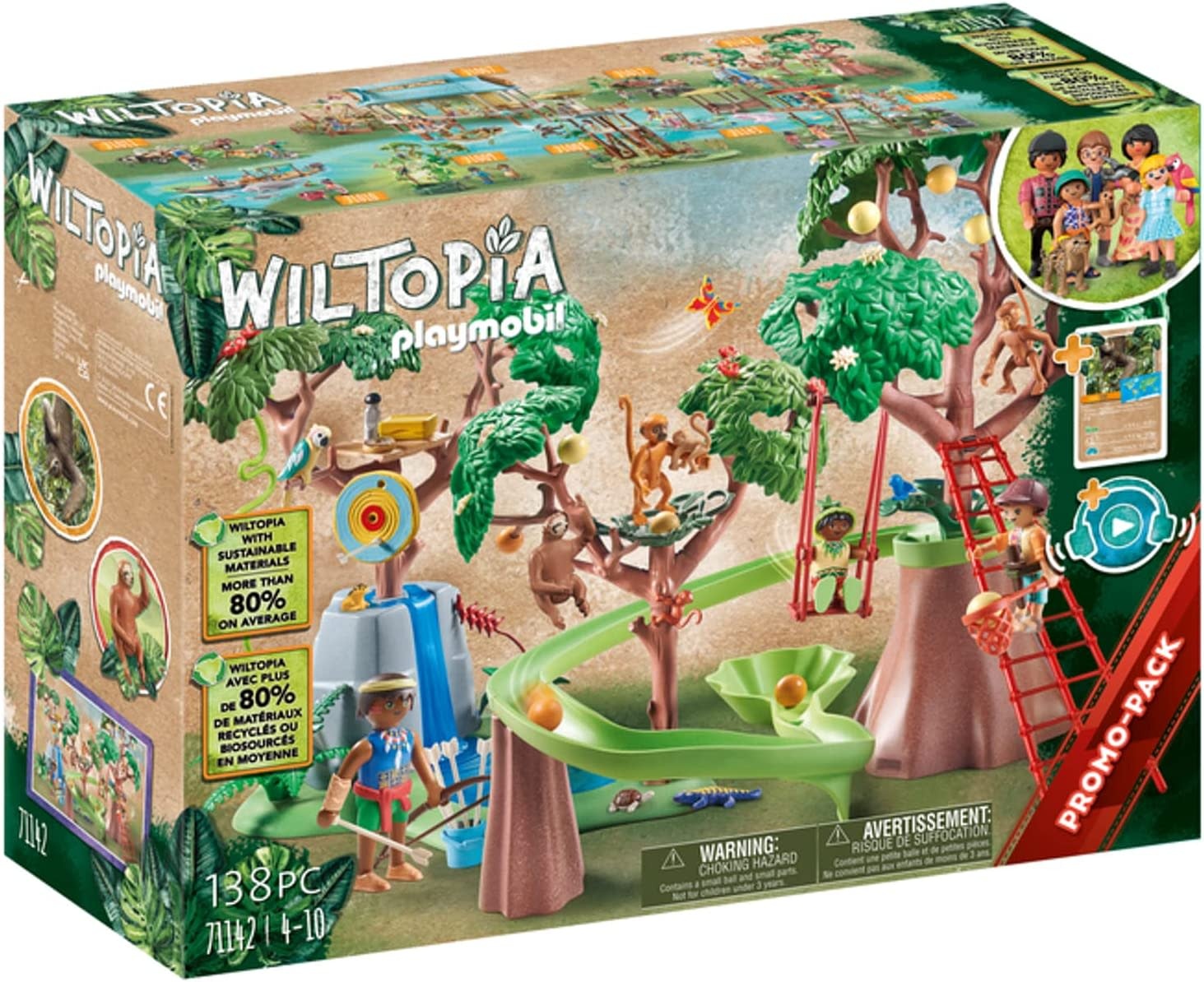 Playmobil Wiltopia Research Tower with Compass