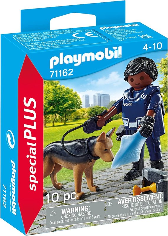 Playmobil Playmobil Special Plus Policeman with Dog