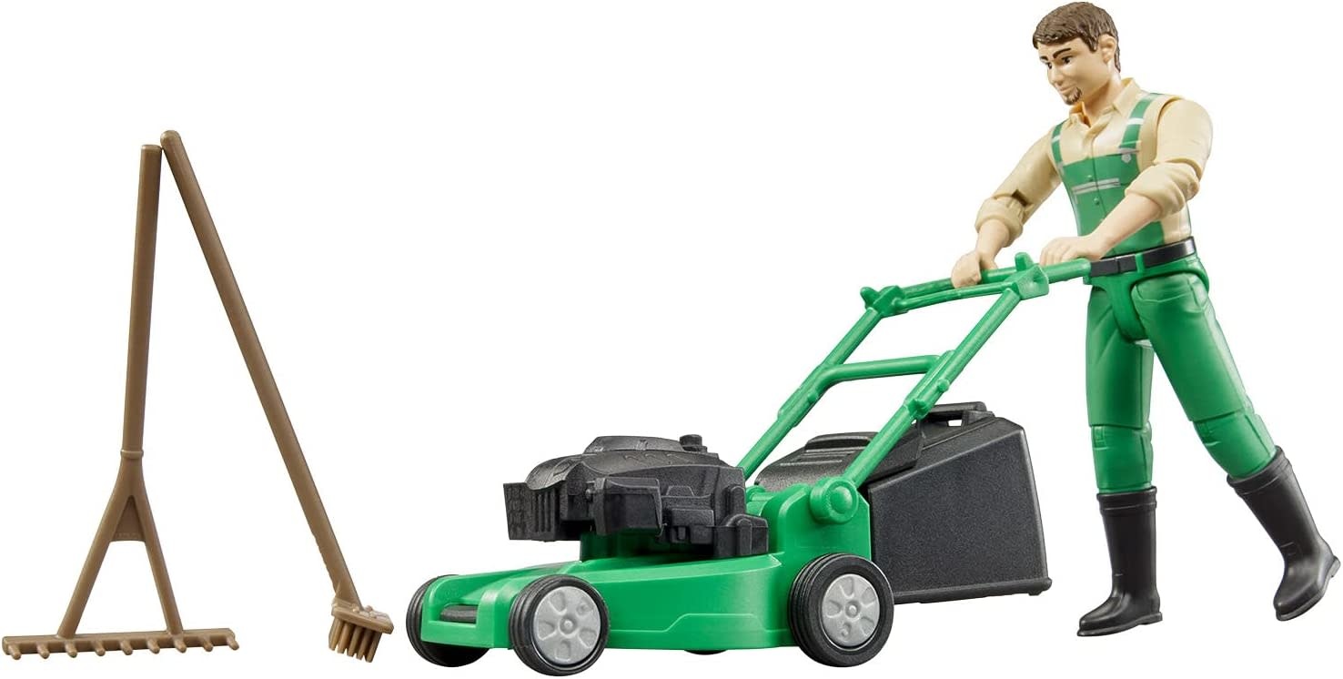 Bruder Bruder Lawnmower with Gardener