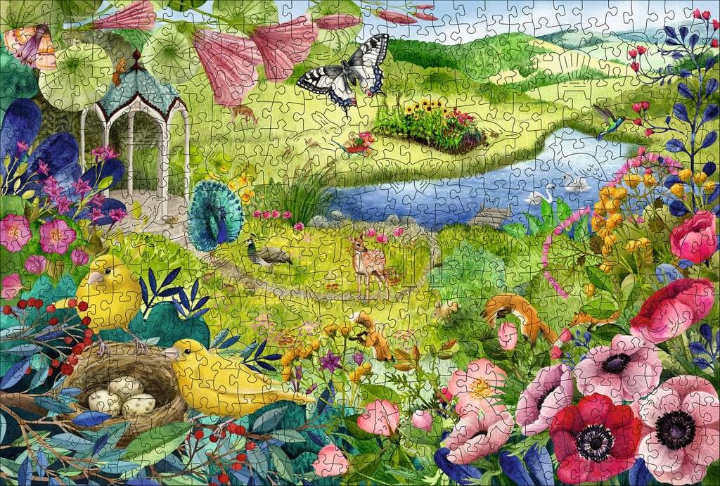 Ravensburger Ravensburger Wooden Puzzle 500pc Garden