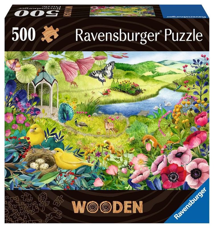 Ravensburger Ravensburger Wooden Puzzle 500pc Garden