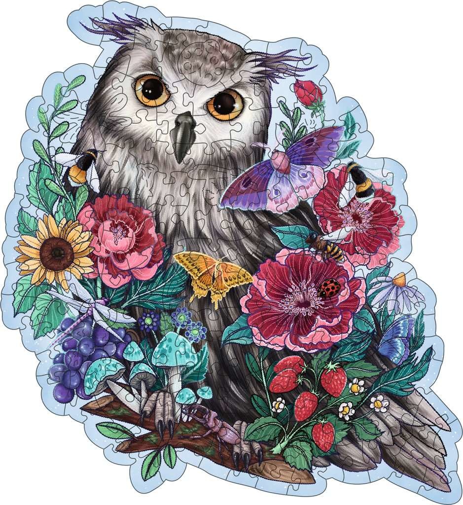 Ravensburger Ravensburger Wooden Puzzle 150pc Mysterious Owl