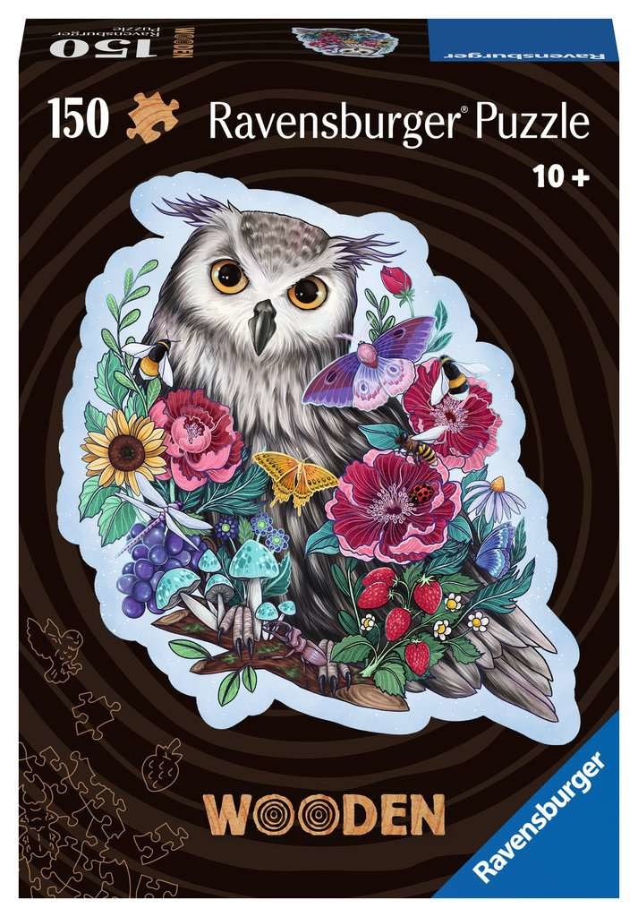 Ravensburger Ravensburger Wooden Puzzle 150pc Mysterious Owl