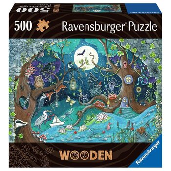 Ravensburger Ravensburger Wooden Puzzle 500pc Fantasy Forest