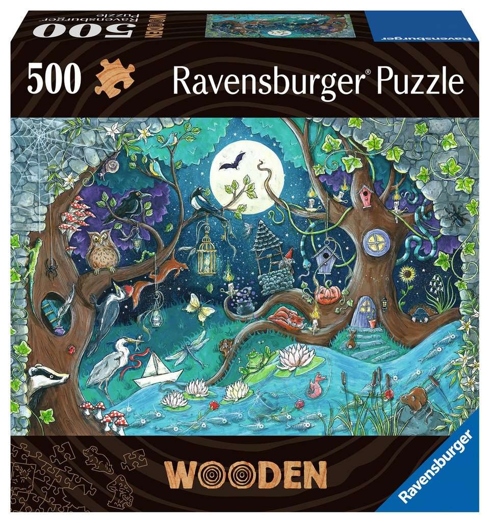 Ravensburger Ravensburger Wooden Puzzle 500pc Fantasy Forest