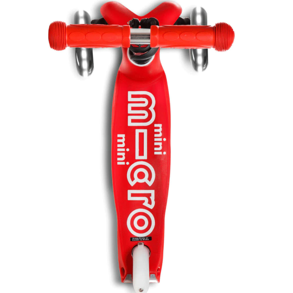 Kickboard Kickboard Scooter Mini Micro Deluxe LED Red