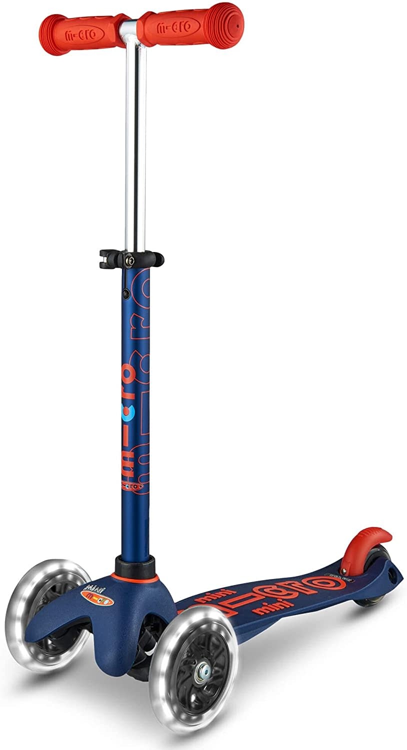 Kickboard Kickboard Scooter Mini Micro Deluxe LED Navy