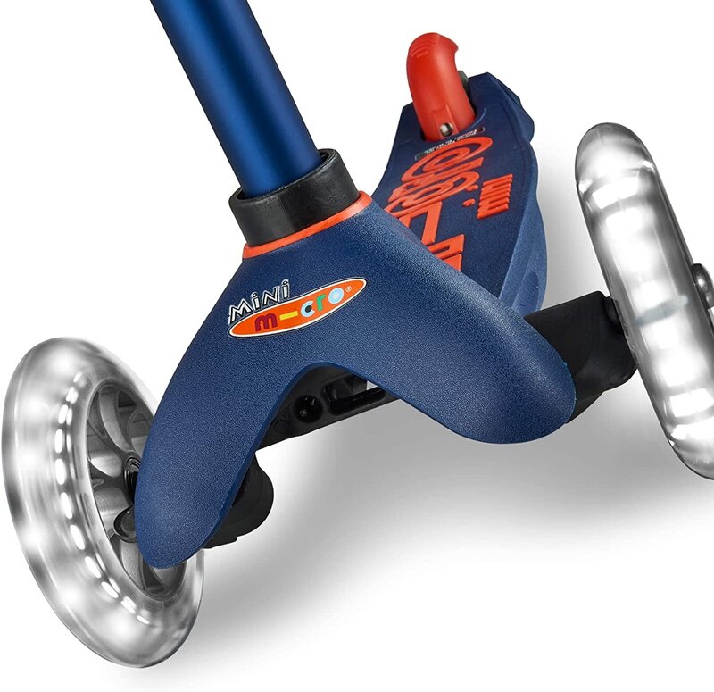Kickboard Kickboard Scooter Mini Micro Deluxe LED Navy