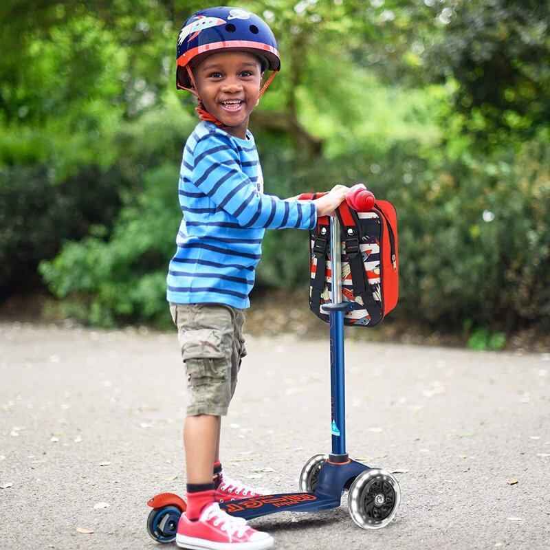 Kickboard Kickboard Scooter Mini Micro Deluxe LED Navy