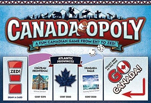 Outset Canada-Opoly Game