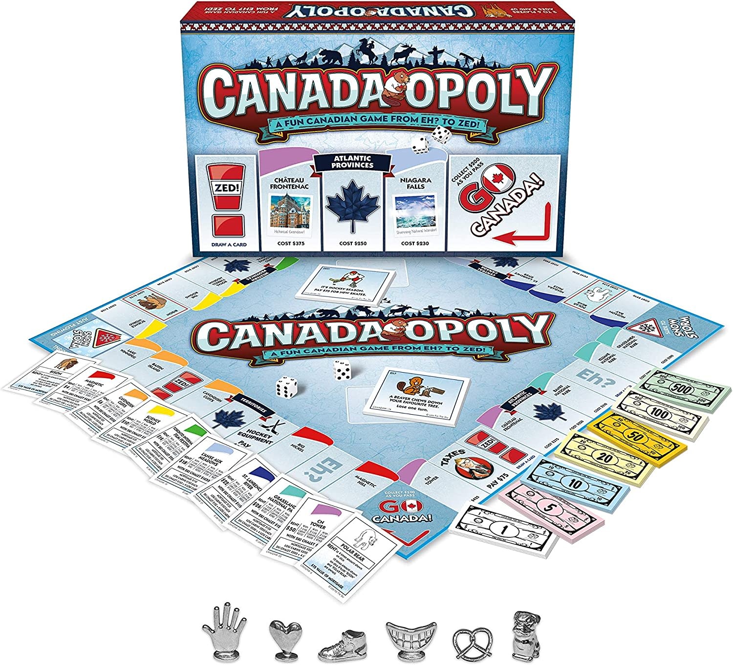 Outset Canada-Opoly Game
