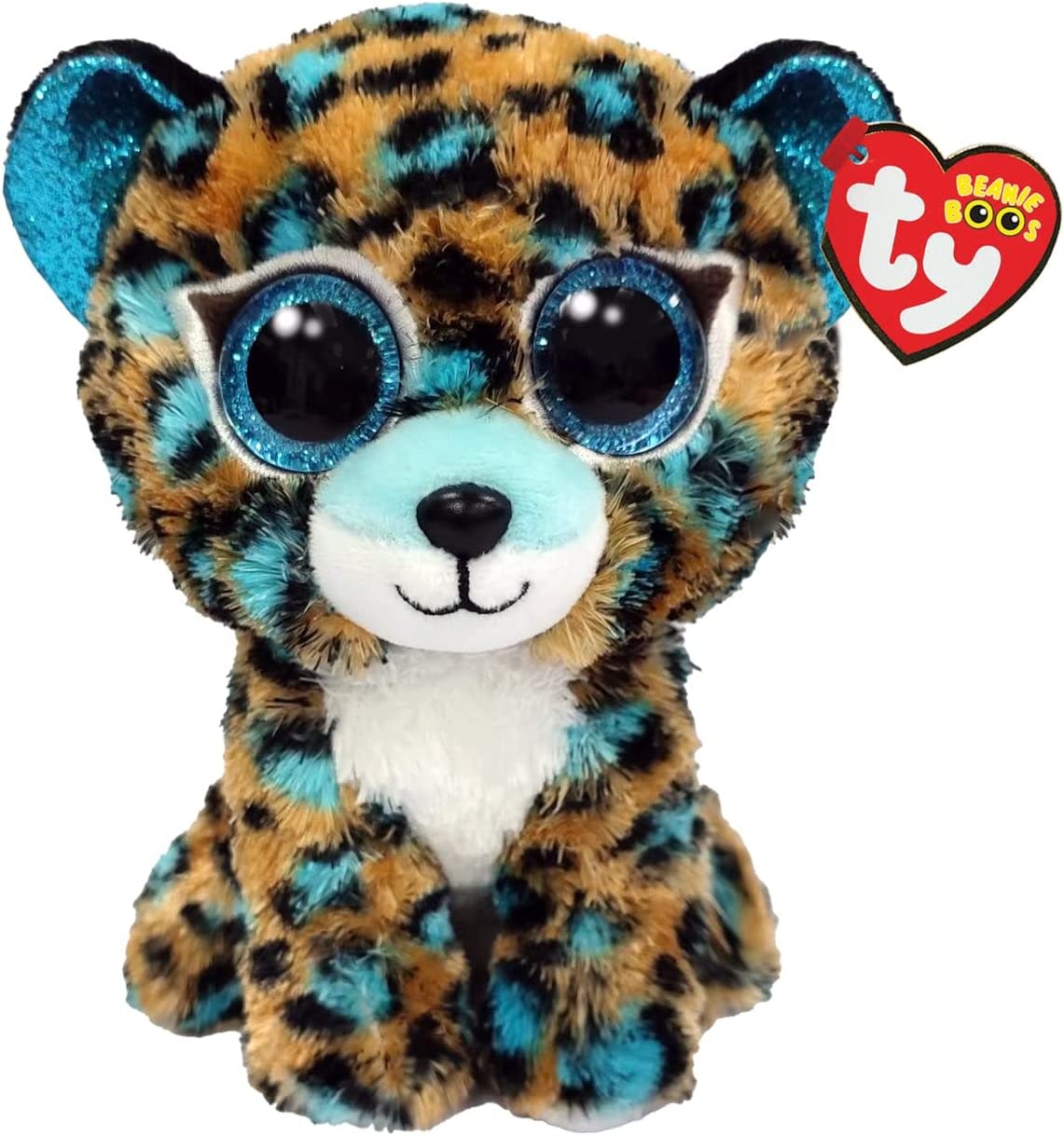 Ty Ty Beanie Boo Cobalt Leopard