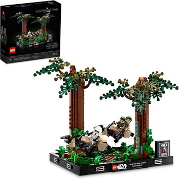 Lego Lego Star Wars Endor Speeder Chase Diorama