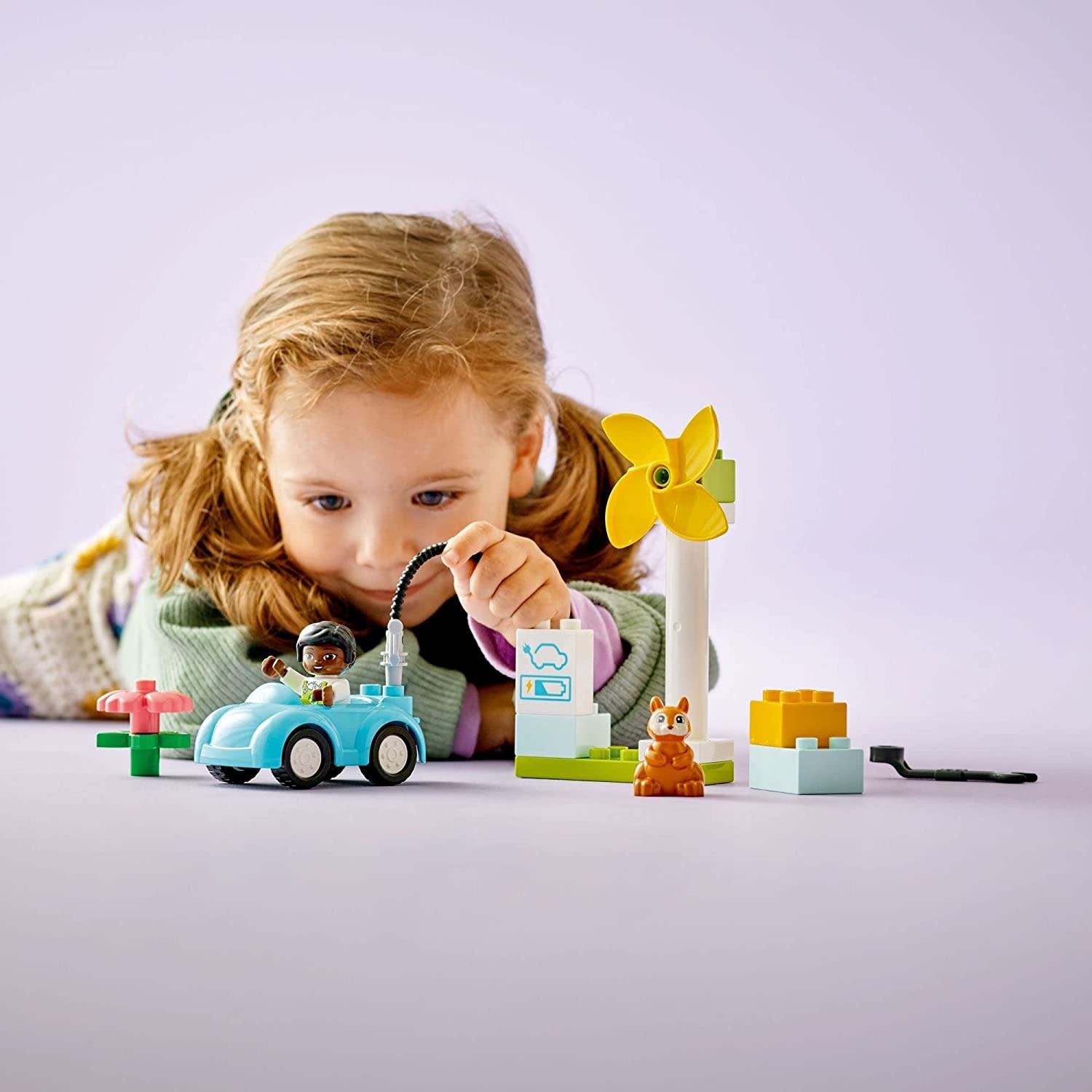 Lego Lego Duplo Wind Turbine & Electric Car