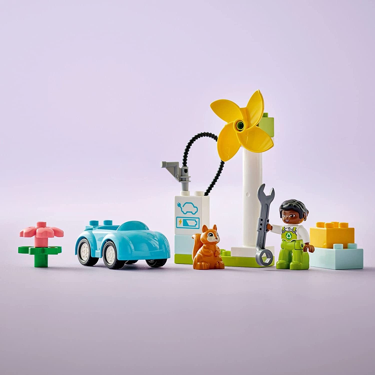 Lego Lego Duplo Wind Turbine & Electric Car
